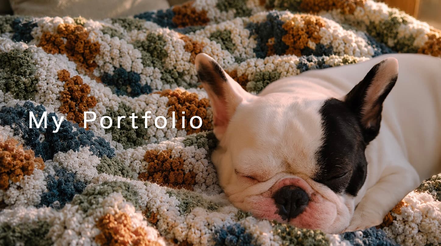私が飼っている犬の画像